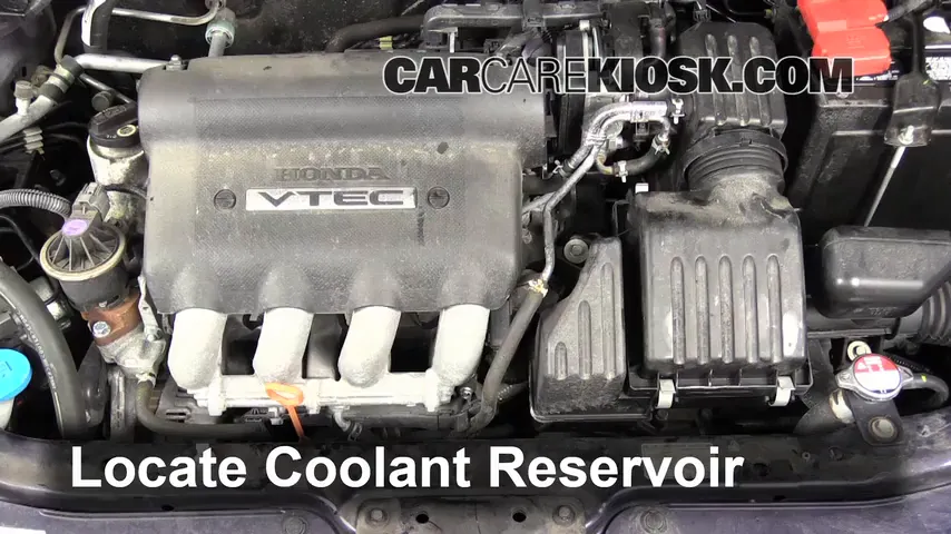 2008 Honda Fit 1.5L 4 Cyl. Coolant (Antifreeze) Flush Coolant